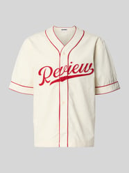 Relaxed Fit Freizeithemd mit Logo von REVIEW - 17