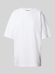 Oversized T-Shirt mit Rundhalsausschnitt von Review Weiß - 9