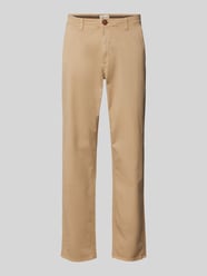 Regular Fit Chino mit Eingrifftaschen Modell 'MADDOX' von Blend Beige - 16