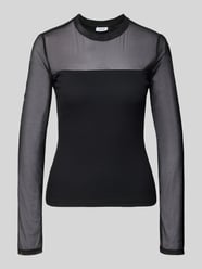Slim Fit Longsleeve aus elastischem Material-Mix von NOISY MAY® - 3