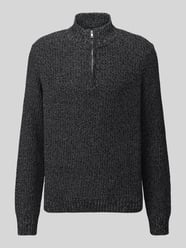 troyer o kroju regular fit z krótkim zamkiem błyskawicznym model 'JOIN' od ONLY & SONS - 14