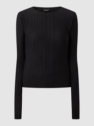 Bluzka z wiązaniem model ‘Sissi’ od Gina Tricot Czarny - 23