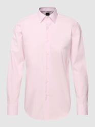 Slim Fit Business-Hemd mit Kentkragen Modell 'HANK' von BOSS Rosa - 27