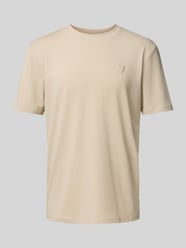 T-Shirt mit Rundhalsausschnitt Modell 'HEDLEY' von Guess Activewear Beige - 5