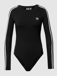 Langärmeliger Body mit Kontraststreifen von adidas Originals - 42