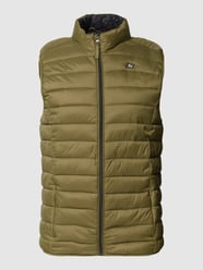 Bodywarmer met labelpatch, model 'Romsey' van Blend Groen - 26