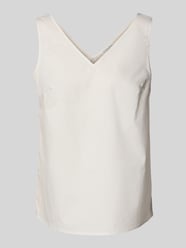 Regular Fit Blusentop mit V-Ausschnitt von Christian Berg Woman - 13