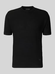 Slim Fit Strickshirt aus reiner Wolle von Emporio Armani - 4