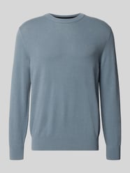 Regular Fit Pullover aus Baumwoll-Mix mir Schurwoll-Anteil von Marc O'Polo - 28