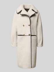 Fleecemantel mit Reverskragen Modell 'TILDA' von OAKWOOD Beige - 13