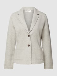 Blazer met all-over motief van Marc O'Polo Wit - 13