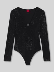 Slim Fit Body aus schimmerndem Stretch-Jersey Modell 'DAMMERY' von HUGO - 24