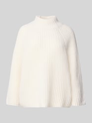 Sweter z dzianiny z mieszanki wełny i kaszmiru od HERZENS - 9