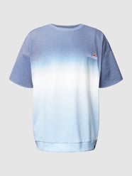 T-shirt met labelstitching van Ellesse Blauw - 11
