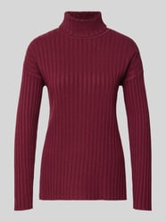 Rollkragenpullover mit Rollkragen Modell 'KANITA' von Soyaconcept Bordeaux - 18