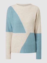 Strickpullover mit Rundhalsausschnitt von Tom Tailor Grün - 42