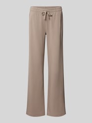 Flared Fit Sweatpants mit Tunnelzug von Juvia Beige - 12