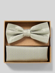 Fliege und Einstecktuch im Set aus reiner Seide von Prince Bowtie - 5