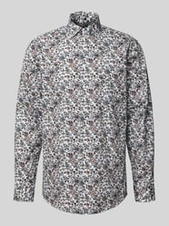 Regular fit zakelijk overhemd van katoen met kentkraag van SEIDENSTICKER REGULAR FIT - 36