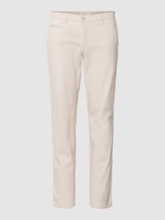 Hose mit Label-Patch Modell 'FABIO' von Brax Grau / Schwarz - 12