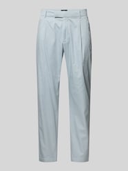 Spodnie garniturowe o kroju slim fit z zaszewkami i francuskimi wpuszczanymi kieszeniami od CINQUE - 22