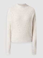 Gebreide pullover met structuurmotief, model 'NAPS' van Tom Tailor Denim Beige - 29