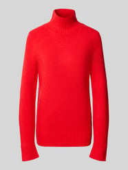 Rollkragenpullover mit breiten Rippabschlüssen von Jake*s Casual - 16