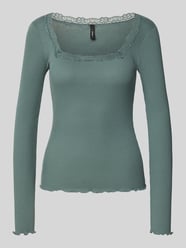 Slim fit shirt met lange mouwen van puur katoen, model 'XENA' van Only - 43