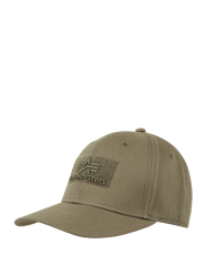 Cap mit Logo von Alpha Industries Grün - 18