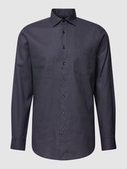 Business-Hemd mit Allover-Muster Modell 'New Kent' von SEIDENSTICKER REGULAR FIT Rot - 10