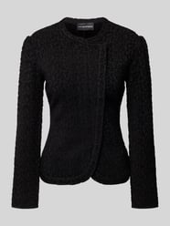 Slim Fit Blazer aus Viskose-Mix mit Puffärmeln von Emporio Armani - 33