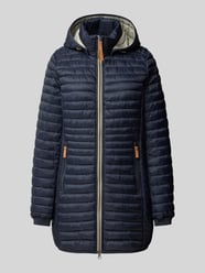 Steppjacke mit Kapuze von camel active Blau - 13