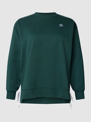 Bluza PLUS SIZE z wiązaniem od Adidas Originals Plus Zielony - 15