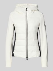 Kurtka pikowana o kroju slim fit z kapturem od Marc Cain - 21