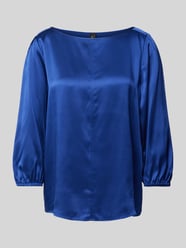 Regular Fit Bluse mit 3/4-Arm von Marc Cain Blau - 40