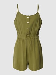 Playsuit mit Bindegürtel Modell 'MAGO' von Only Grün - 35