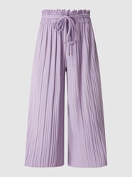 Culotte mit Plisseefalten von s.Oliver BLACK LABEL Lila - 41