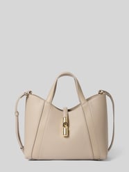 Handtasche mit Applikation Modell 'GOCCIA' von FURLA Beige - 32