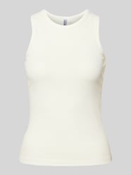 Top typu tank o kroju slim fit z mieszanki bawełny model 'RUKA BOXER' od PIECES - 38