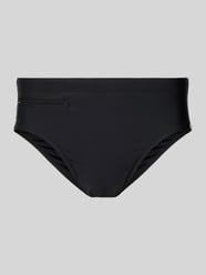 Slim Fit Badehose mit Reißverschlusstasche von SCHIESSER - 4