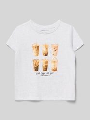 t-shirt z detalem z logo model 'CLASSIC' od Abercrombie&Fitch - 2