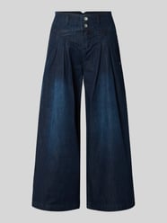 Palazzo-Jeans mit Gesäßtaschen Modell 'Liv' von Buena Vista - 21