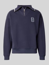 Troyer o kroju loose fit z mieszanki bawełny Model „Tennisc” od Lacoste - 43