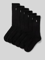 Socken mit Label-Stitching im 6er-Pack von Polo Ralph Lauren Underwear - 9