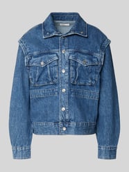 jeansjack met klepzakken model 'Isabel' van Gina Tricot - 35