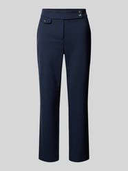 Spodnie materiałowe o kroju slim fit z mieszanki wiskozy model ‘ZINLEAH’ od Lauren Ralph Lauren - 38