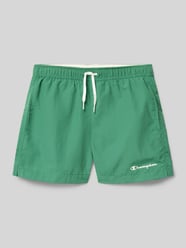 Badehose mit Eingrifftaschen und Logo-Print von Champion - 23