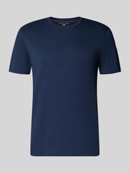 T-Shirt mit geripptem Rundhalsausschnitt von Christian Berg Men - 8