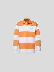 Poloshirt mit Streifenmuster von Jacquemus Orange - 3