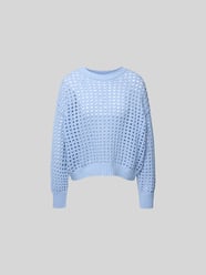 Sweatshirt mit Lochstickerei von Juvia - 1
